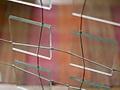 „Edge Light Wall” Partition module encased  in  concrete construction